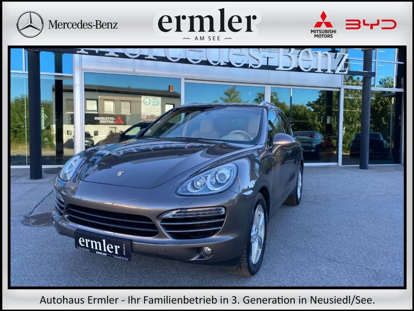 Porsche Cayenne Diesel 3.0 V6 AHK Xenon eHeck Klima AIR Braun - 1