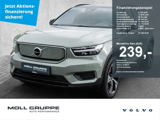 Volvo XC40 P8 Pure Electric 2WD Plus Recharge ACC AUT
