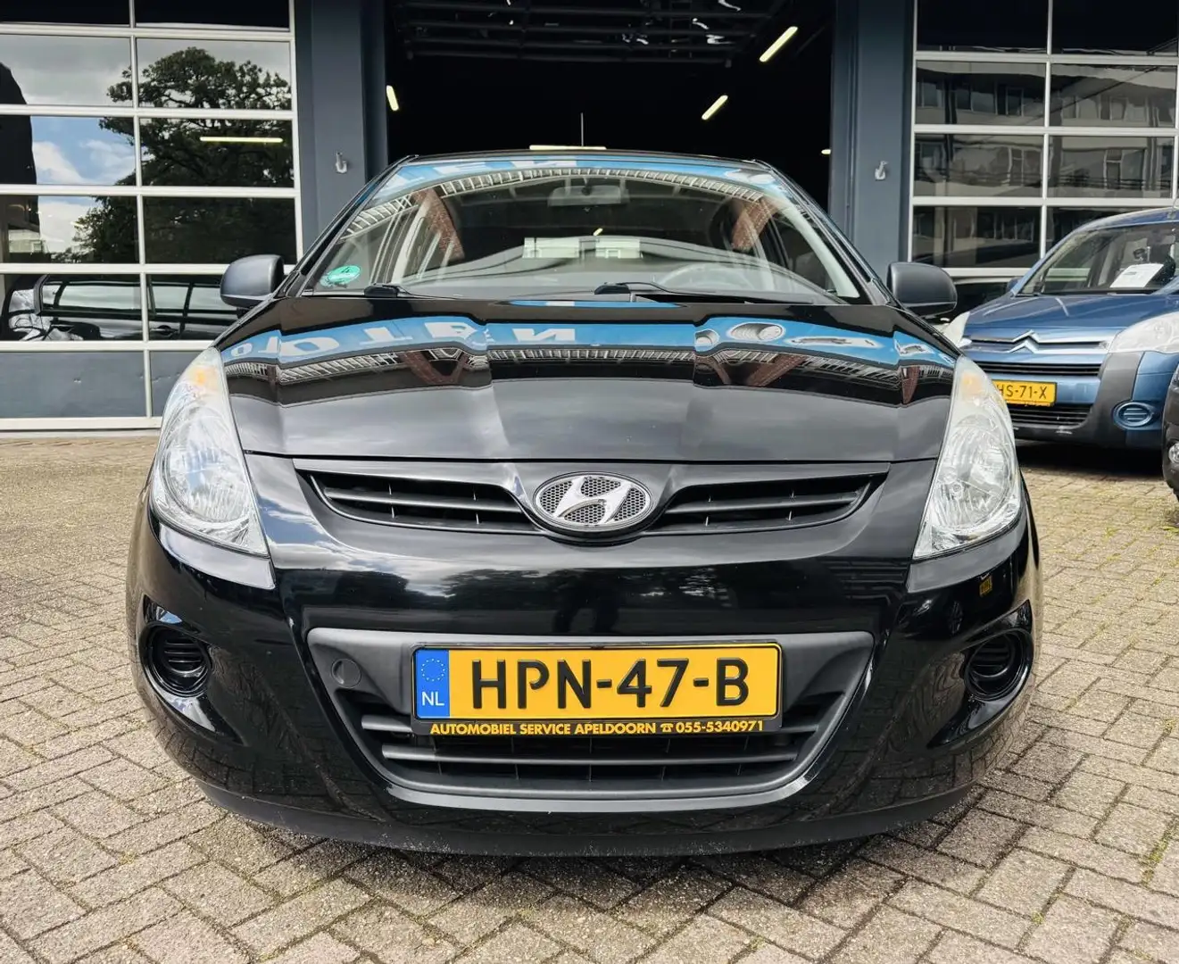 Hyundai i20 1.2i i- Drive *AIRCO*ELEKTR. RAMEN*5DRS*STUURBEKR. Zwart - 2