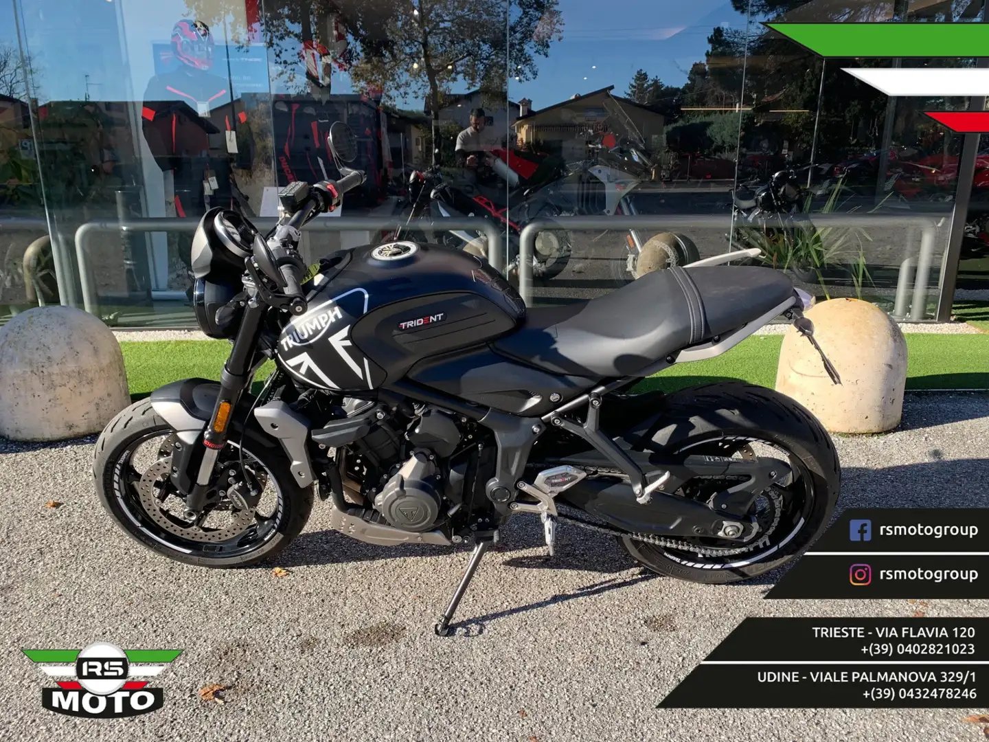 Triumph Trident 660 Schwarz - 1