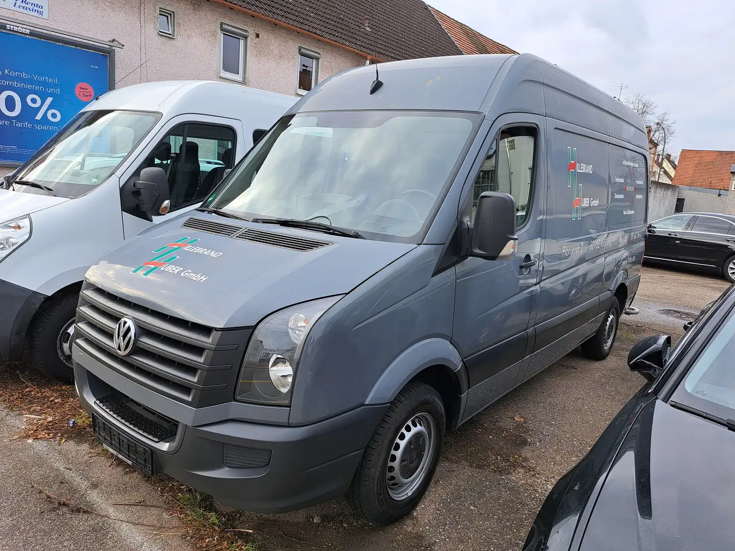 Volkswagen Crafter L2H2 AHK Klima Regaleinbauten Scheckheftgeplegt! Gris - 2