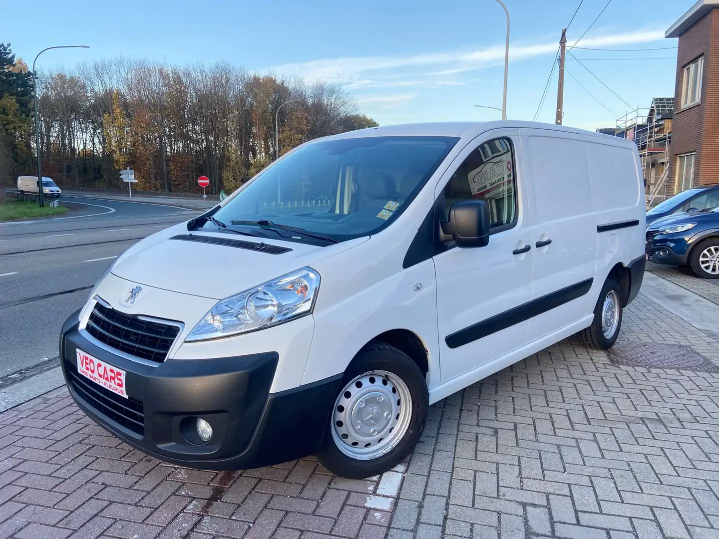 Peugeot Expert 2.0 HDi Long Châssis 3Pl. / Capteurs / Cruise Білий - 2