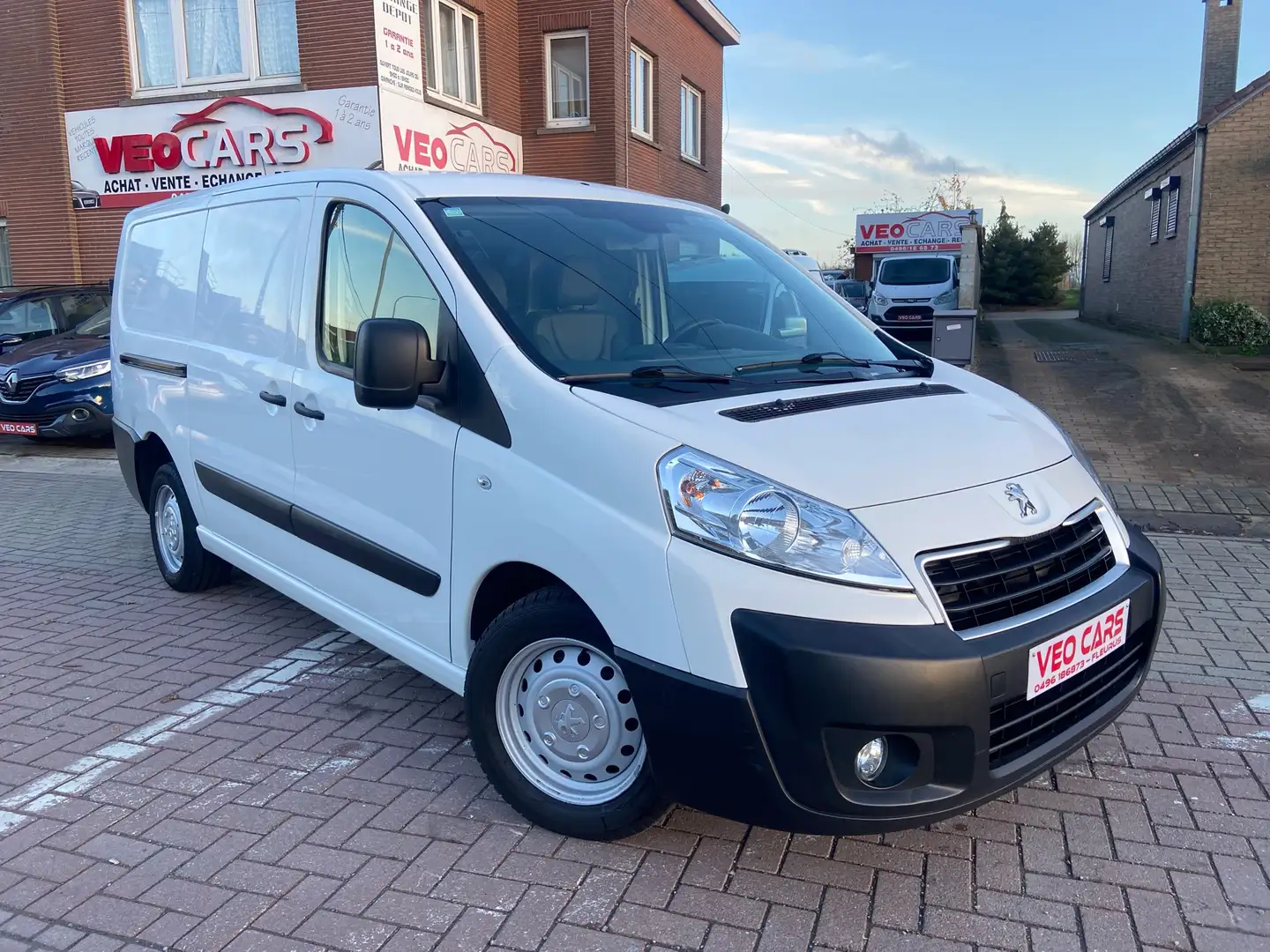 Peugeot Expert 2.0 HDi Long Châssis 3Pl. / Capteurs / Cruise White - 1