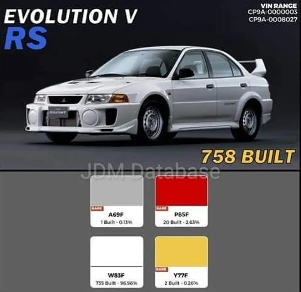 Mitsubishi Lancer Evo v RS Asi, foto 2