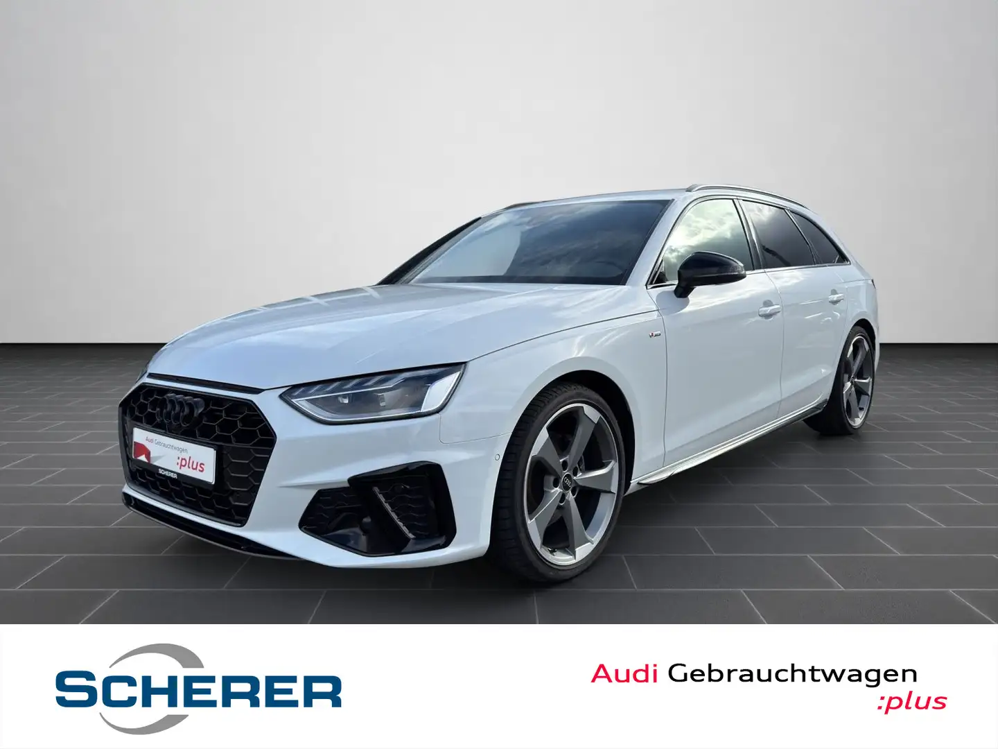Audi A4 35 TFSI S-line S-tronic NAVI AHK 360° K Weiß - 1