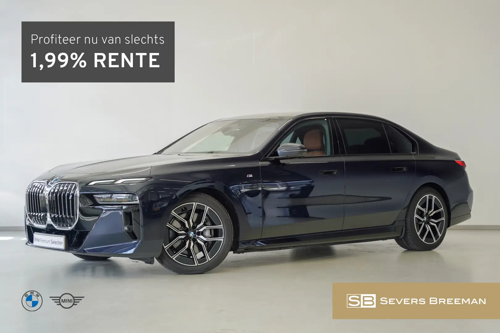 BMW i7 xDrive60 M Sportpakket Bleu - 1