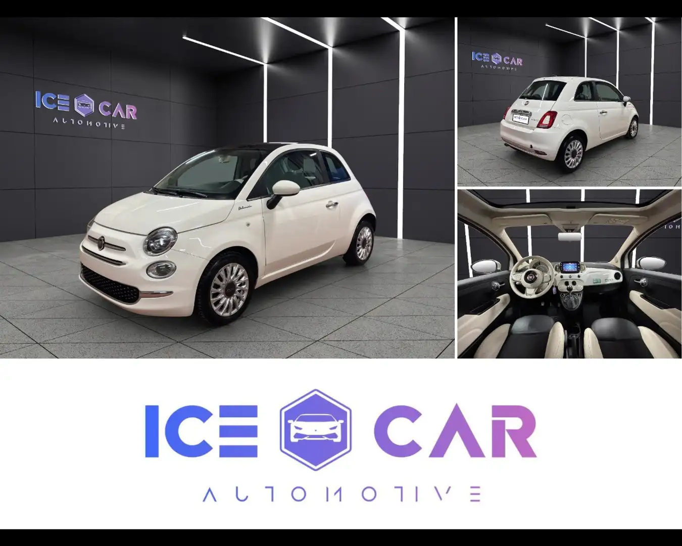 Fiat 500 1.0 Hybrid Dolcevita Bianco - 1