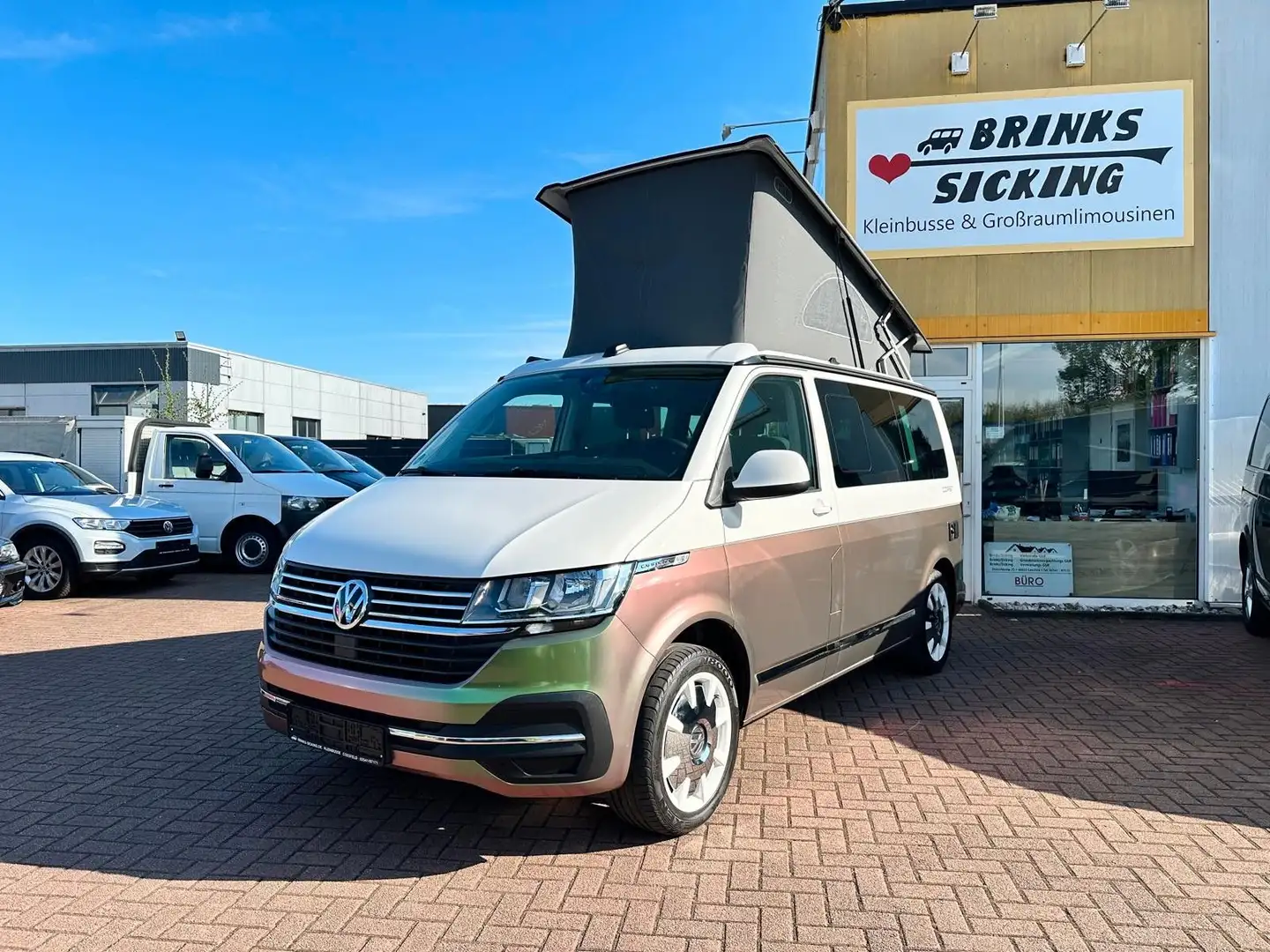 Volkswagen T6 California Coast/DSG/ACC/18"DISC/Unique Bílá - 2