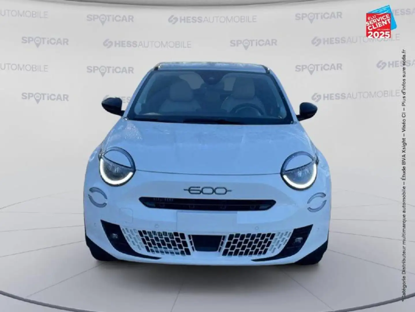 Fiat 600 1.2 Hybrid 136ch La Prima DCT6 Blanc - 2