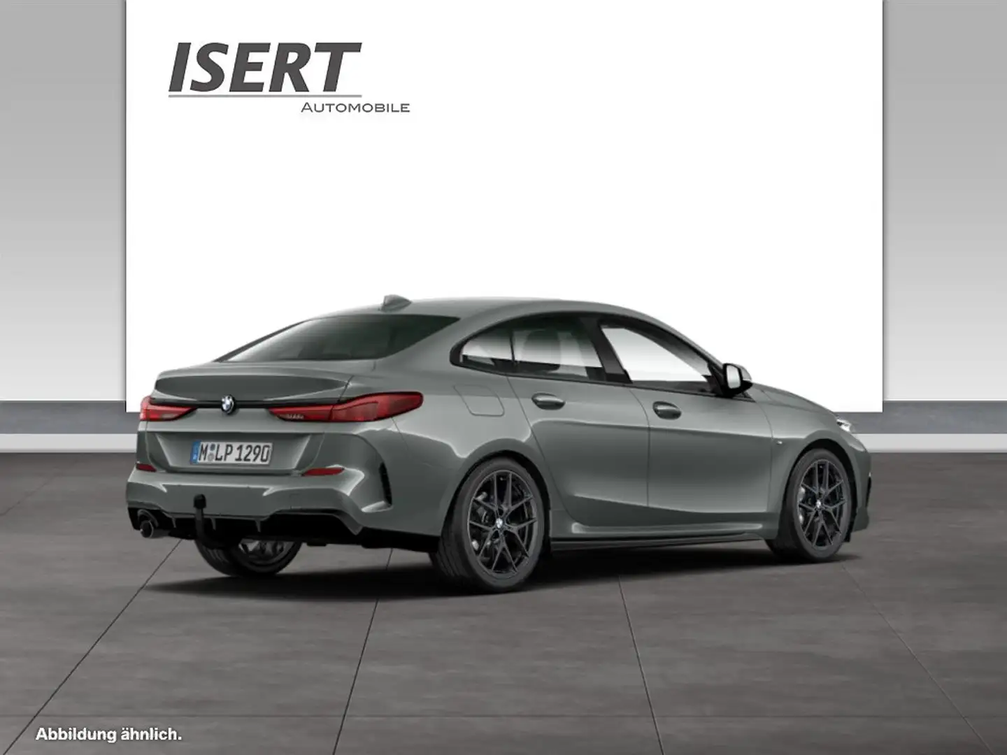 BMW 218 i Gran Coupe M Sport A. +AHK+LIVE PLUS+DAB Gris - 2