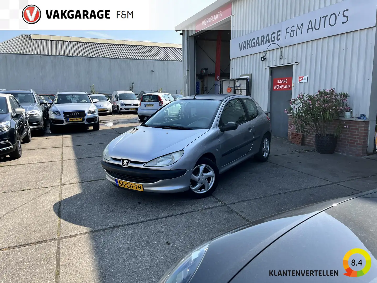 Peugeot 206 1.4 XR Met nieuwe APK! Szürke - 1