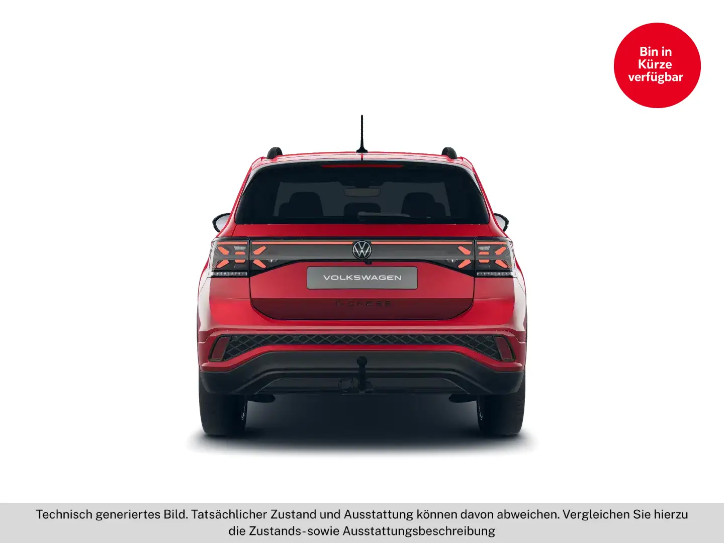Volkswagen T-Cross Sport TSI DSG Rot - 2