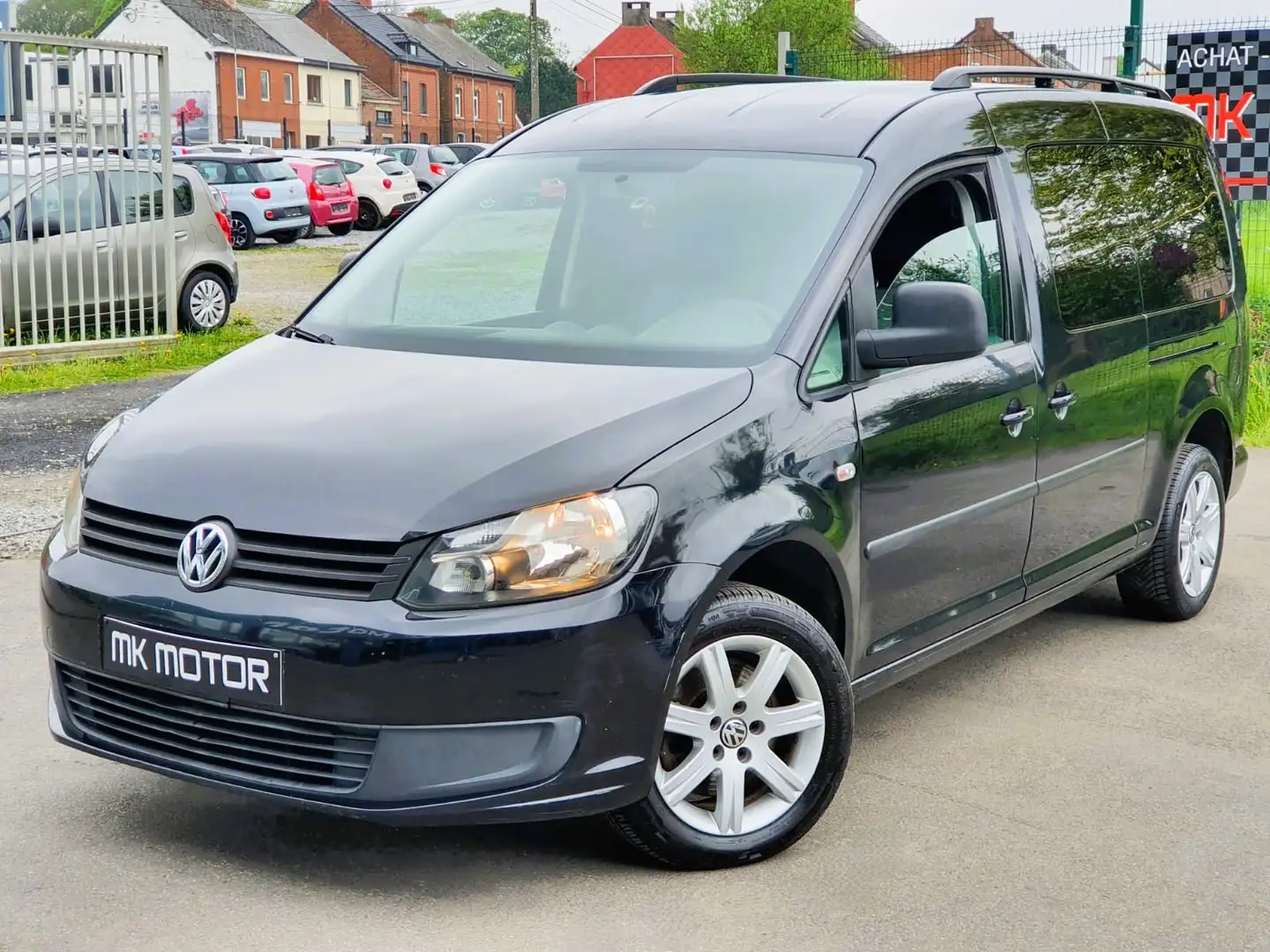 Volkswagen Caddy 🟢1.6 TDi 102CV - 7 PLACES - BOITE AUTOMATIQUE Schwarz - 2