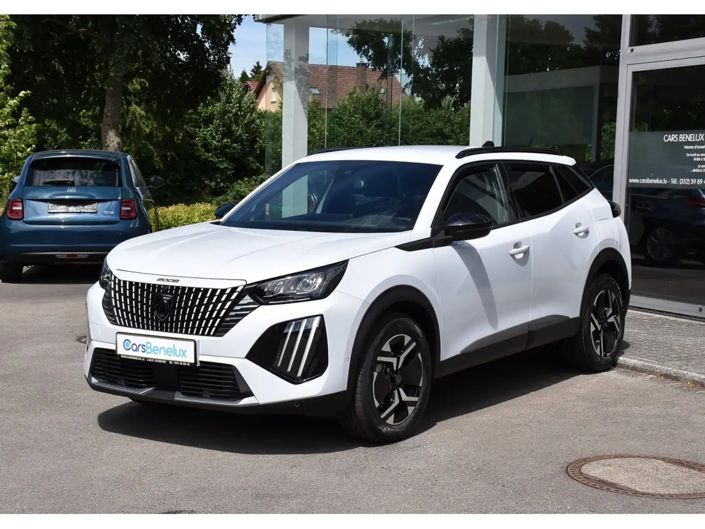 Peugeot 2008 1.2 PureTech 130 EAT8 GPS CAM360 LANE SIDE 1° MAIN Blanc - 2