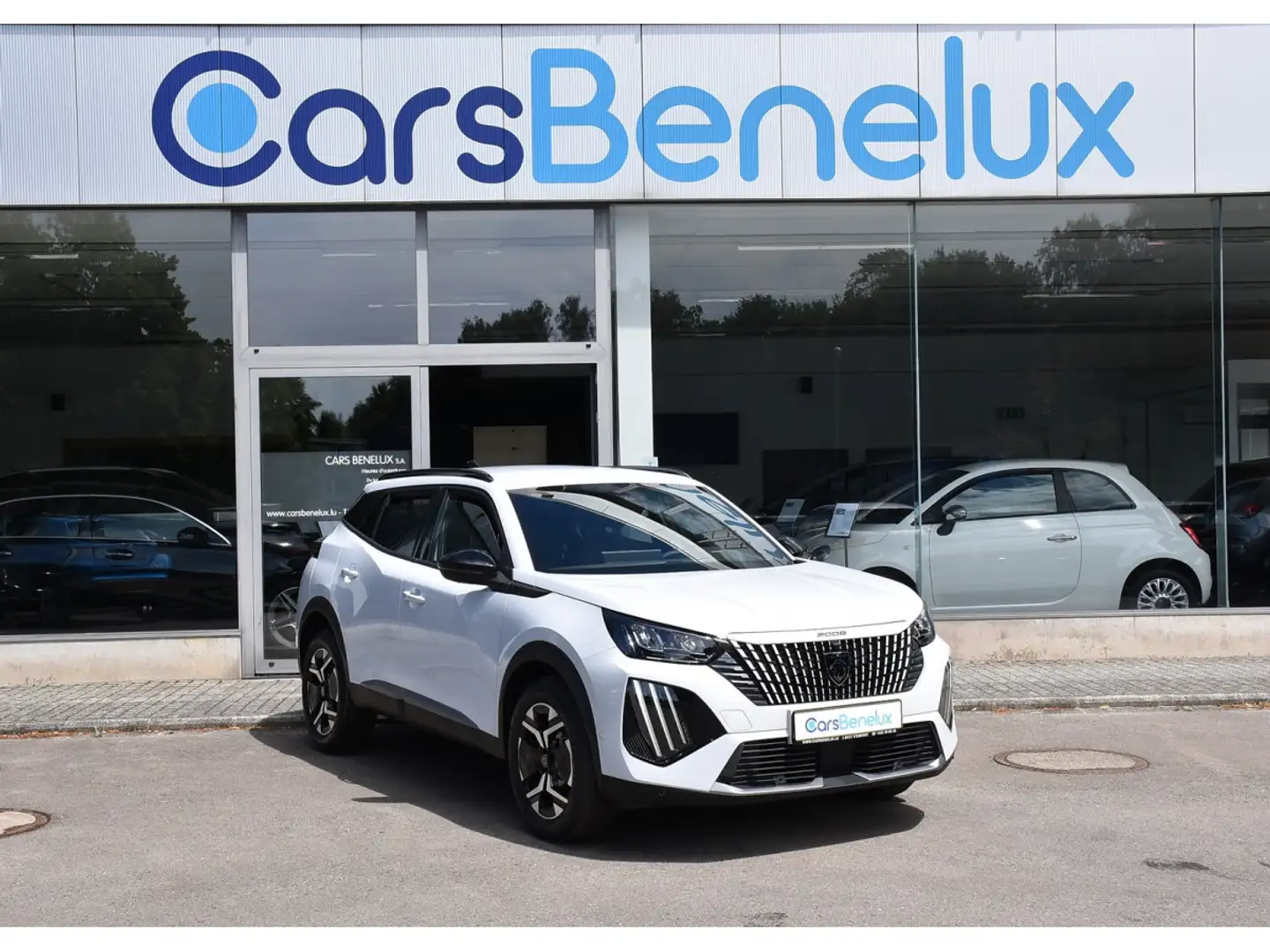 Peugeot 2008 1.2 PureTech 130 EAT8 GPS CAM360 LANE SIDE 1° MAIN Blanc - 1
