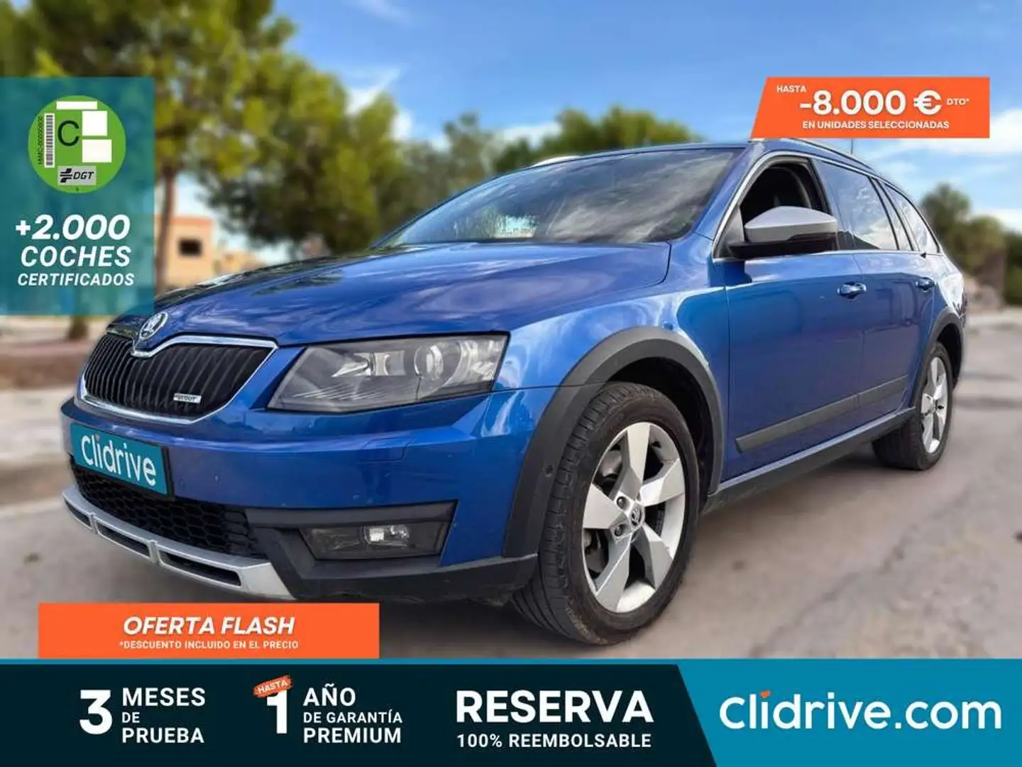 Skoda Octavia 2.0TDI CR 4x4 110kW Niebieski - 1