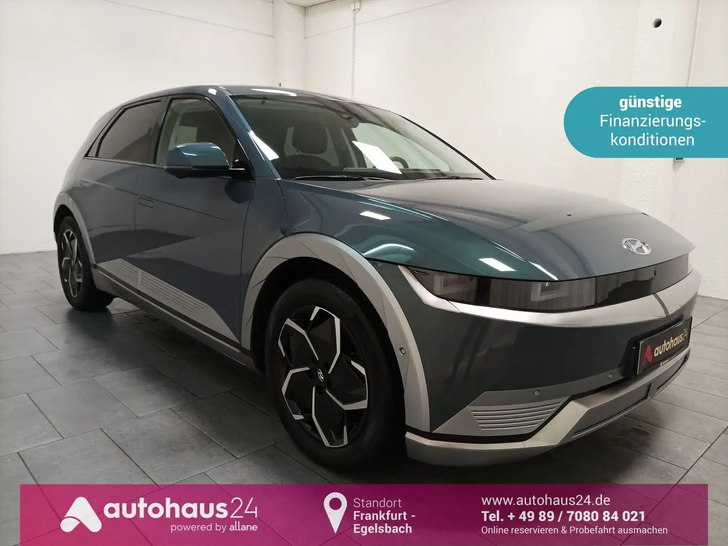 Hyundai IONIQ 5 Uniq Navi|HUD|Bose|ACC|Sitzhzg. Grün - 1