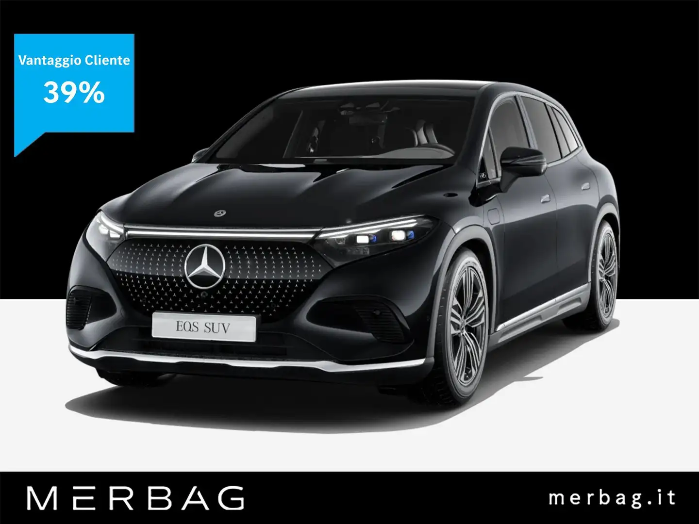 Mercedes-Benz EQS SUV 450 4MATIC Electric Art Premium Extra Negro - 1