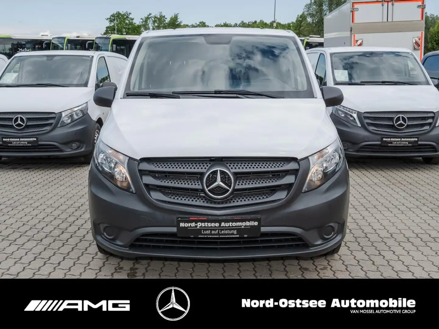 Mercedes-Benz Vito 114 MIXTO EXTRALANG 5 Sitze AHK KLIMA Kam Weiß - 2