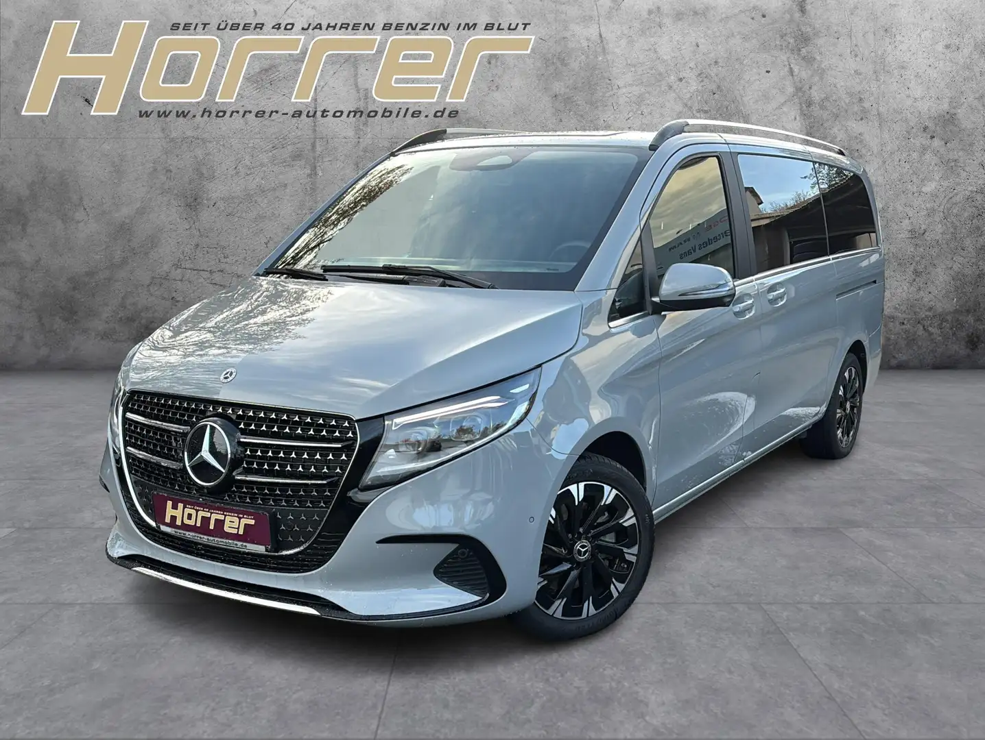 Mercedes-Benz V 300 lang AVANTGARDE Distr el.Türen Hybrid Gris - 1
