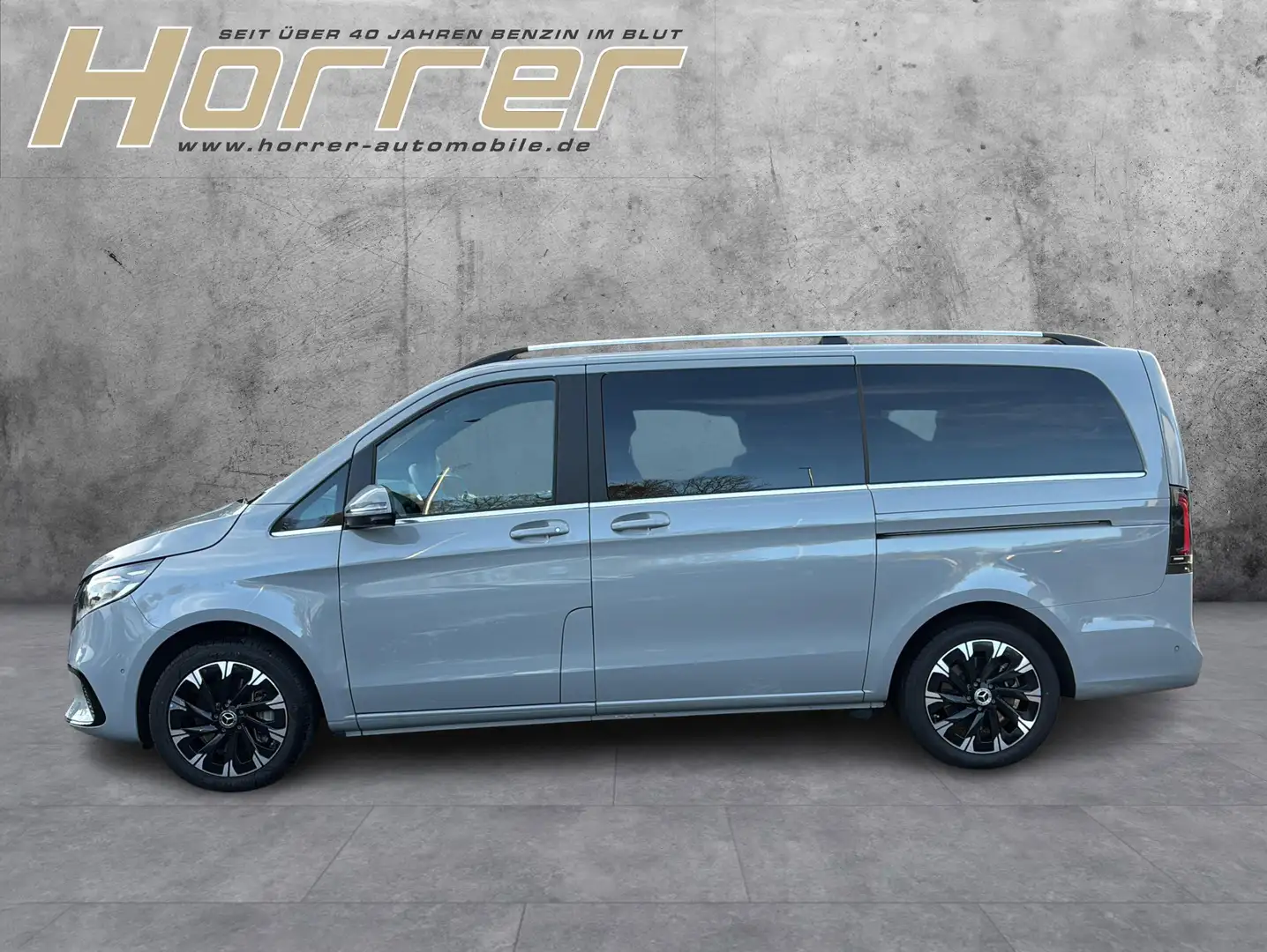 Mercedes-Benz V 300 lang AVANTGARDE Distr el.Türen Hybrid Gris - 2