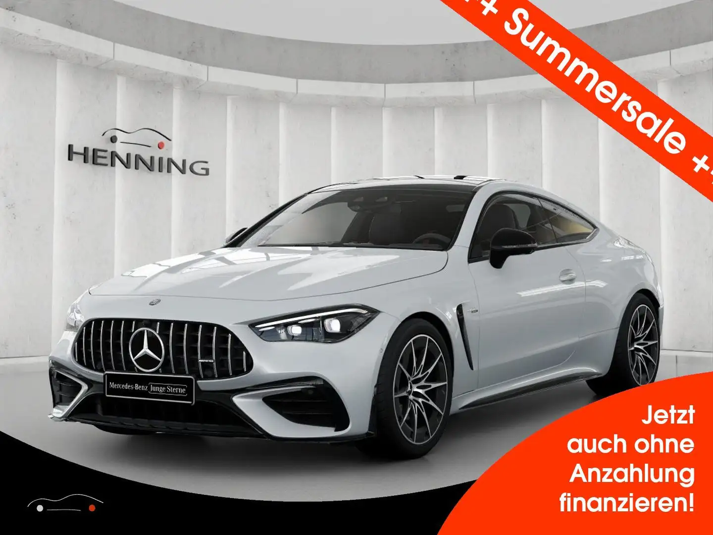 Mercedes-Benz CLE 53 AMG 4M+ Coupé Night Pano Burm 360 HUD Dis Alb - 1