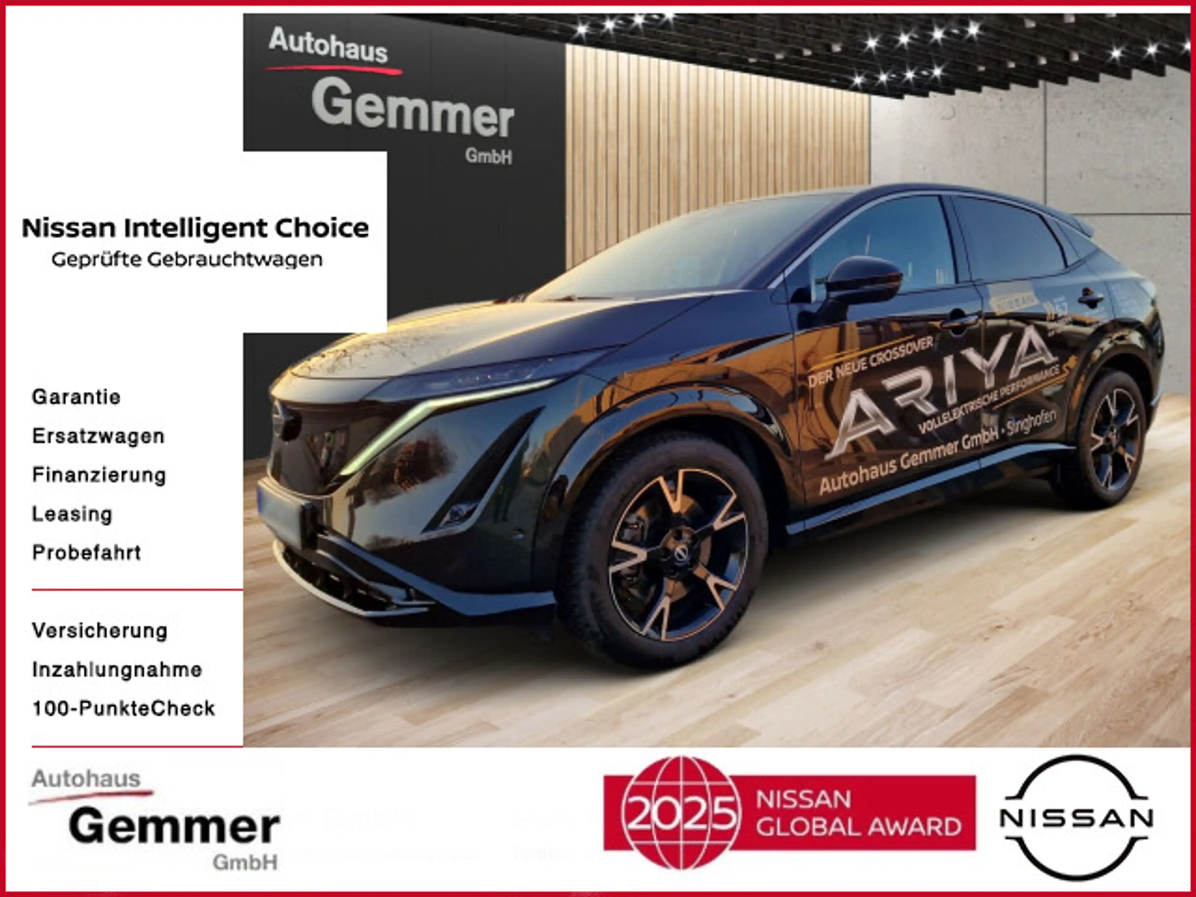 Nissan Ariya ARIYA 87 kWh Evolve Pack 242 PS 4x2