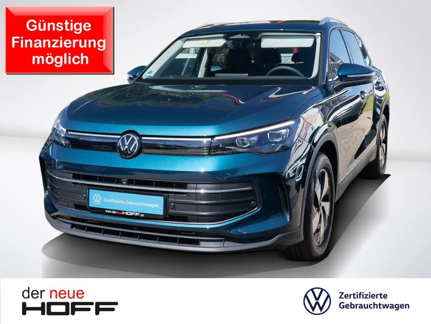 Volkswagen Tiguan 2.0 TDI DSG Life AHK Trailer-Assist LED-Plus Blauw - 1
