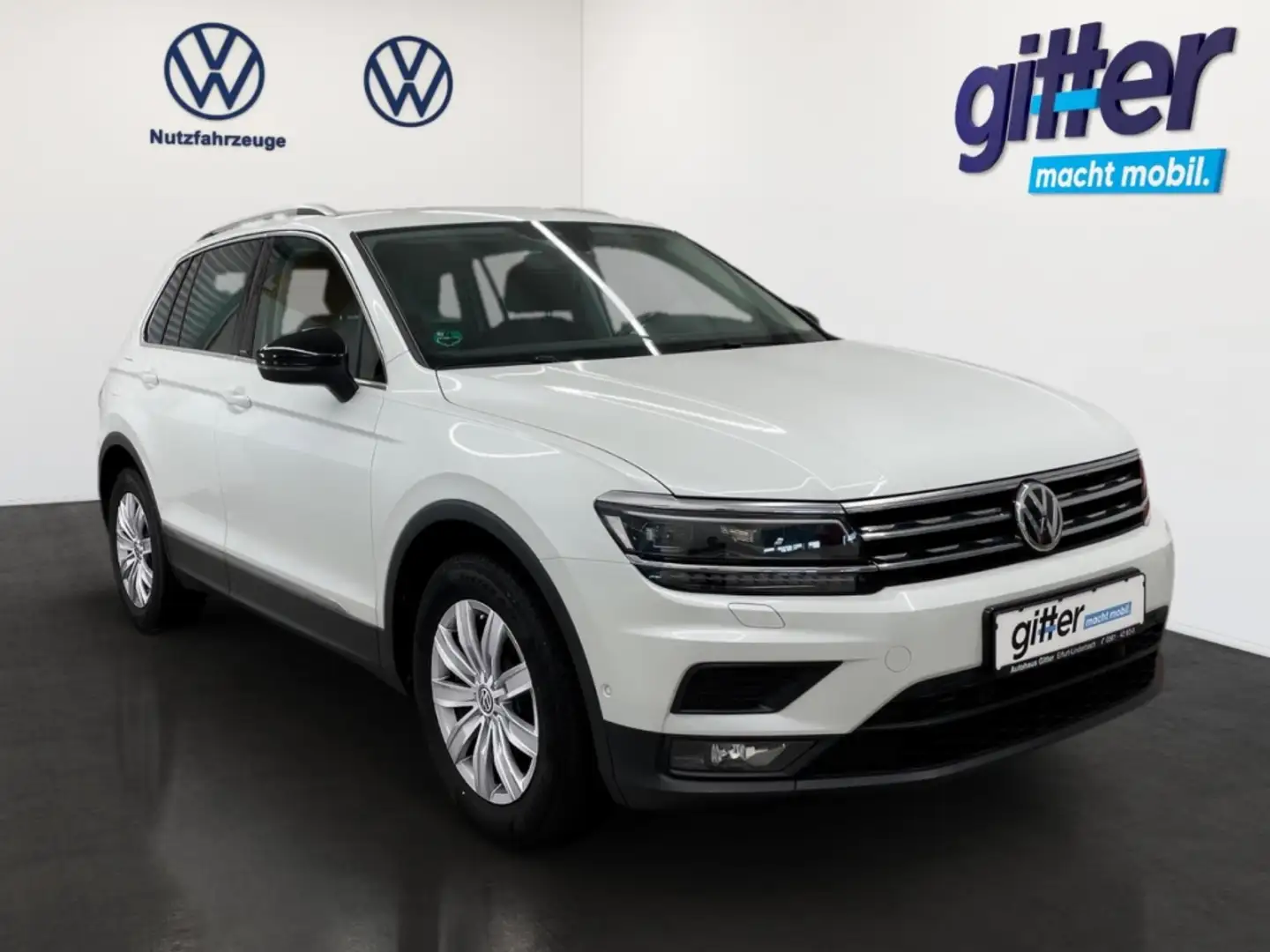 Volkswagen Tiguan 1.5 TSI IQ.DRIVE ACC LED AHK KAMERA NAV ACTIVE INF Weiß - 2