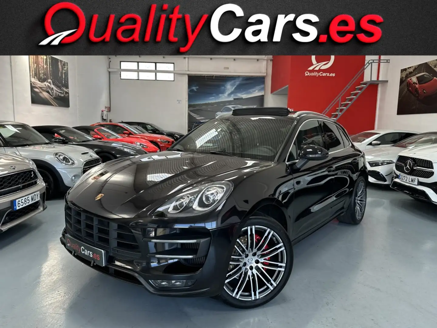 Porsche Macan Turbo Aut. Negro - 1