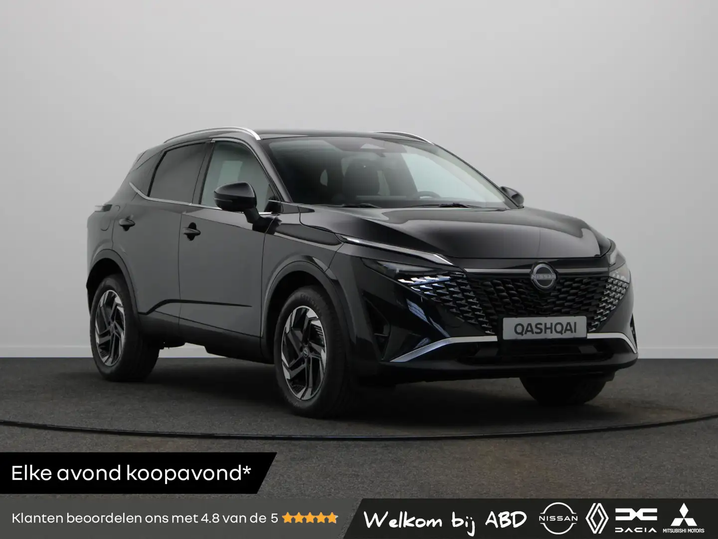 Nissan Qashqai 1.3 MHEV N-Connecta | Rijklaarprijs!! | 18" Lichtm Zwart - 1
