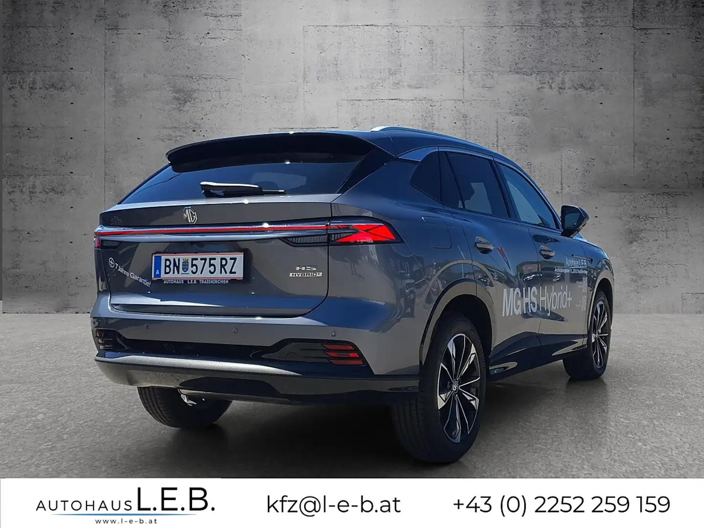 MG HS Hybrid+ Luxury 1,8Wh Aut. Grau - 2