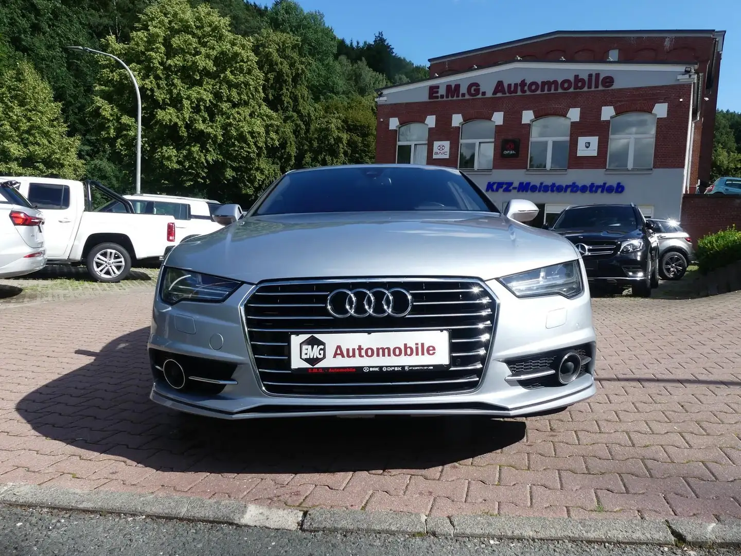 Audi A7 *S-Line*quattro*HUD*Memory*Bose*Sitzlüftung*BT Silber - 2