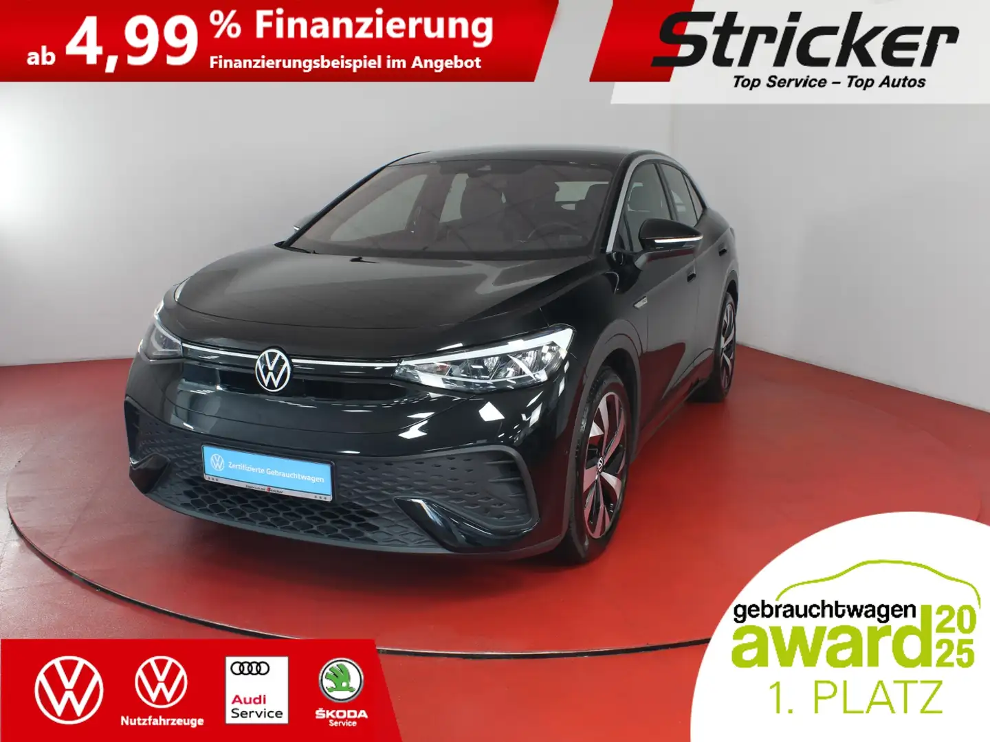 Volkswagen ID.5 Pro Performance 150/77 315,-ohne Anzahlung ACC Ka Czarny - 2