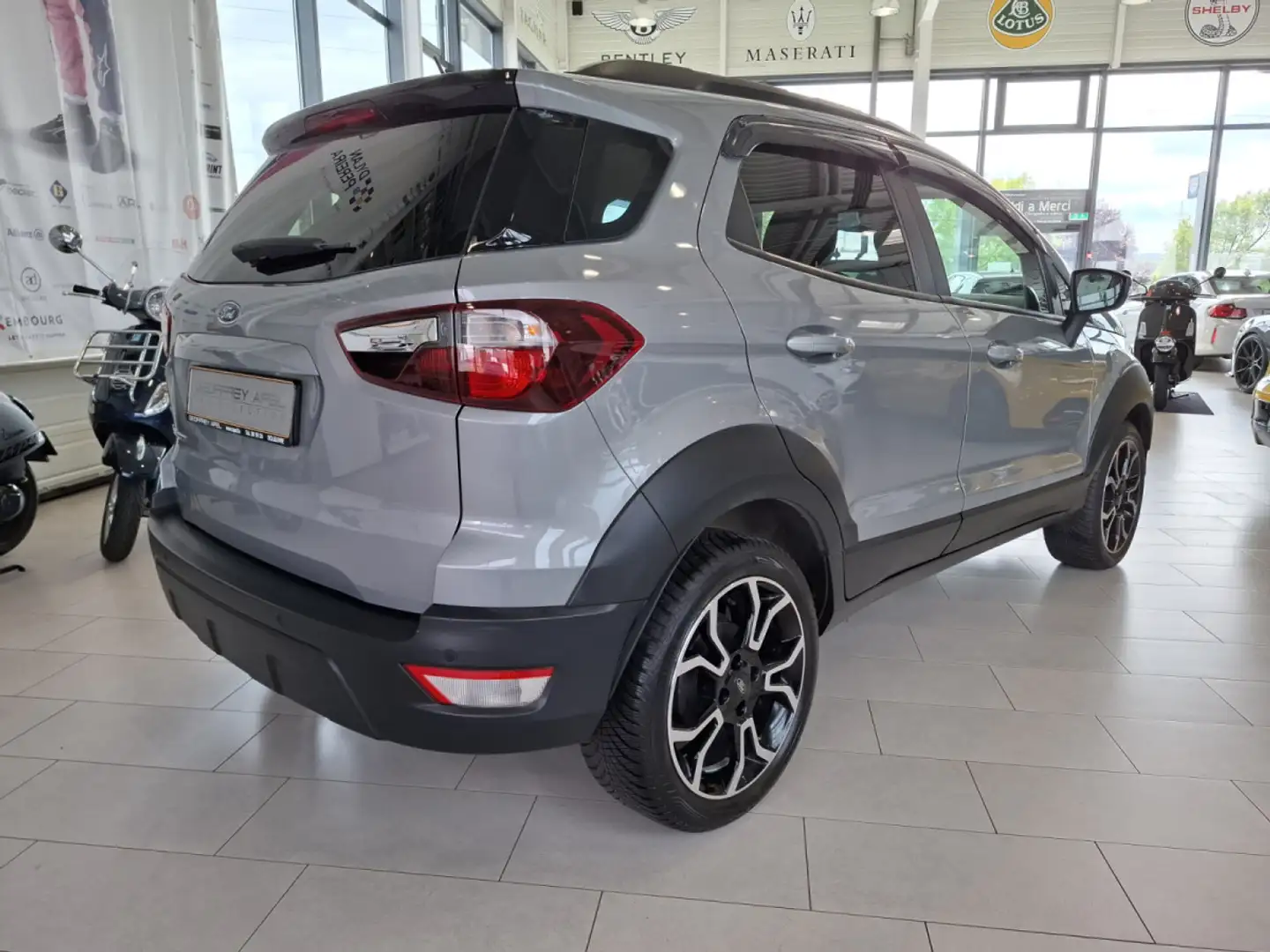 Ford EcoSport Active,1 HAND, GARANTIE Ford 03/2028, NAVI,ALU 17, Šedá - 2