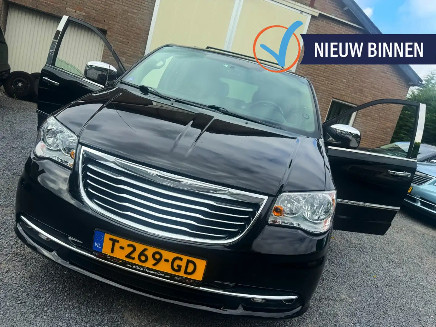 Chrysler Grand Voyager 3.6 V6 LIMITED OBSIDIAN-BLACK Bj,2013 STOW&GO.2xTV Black - 1