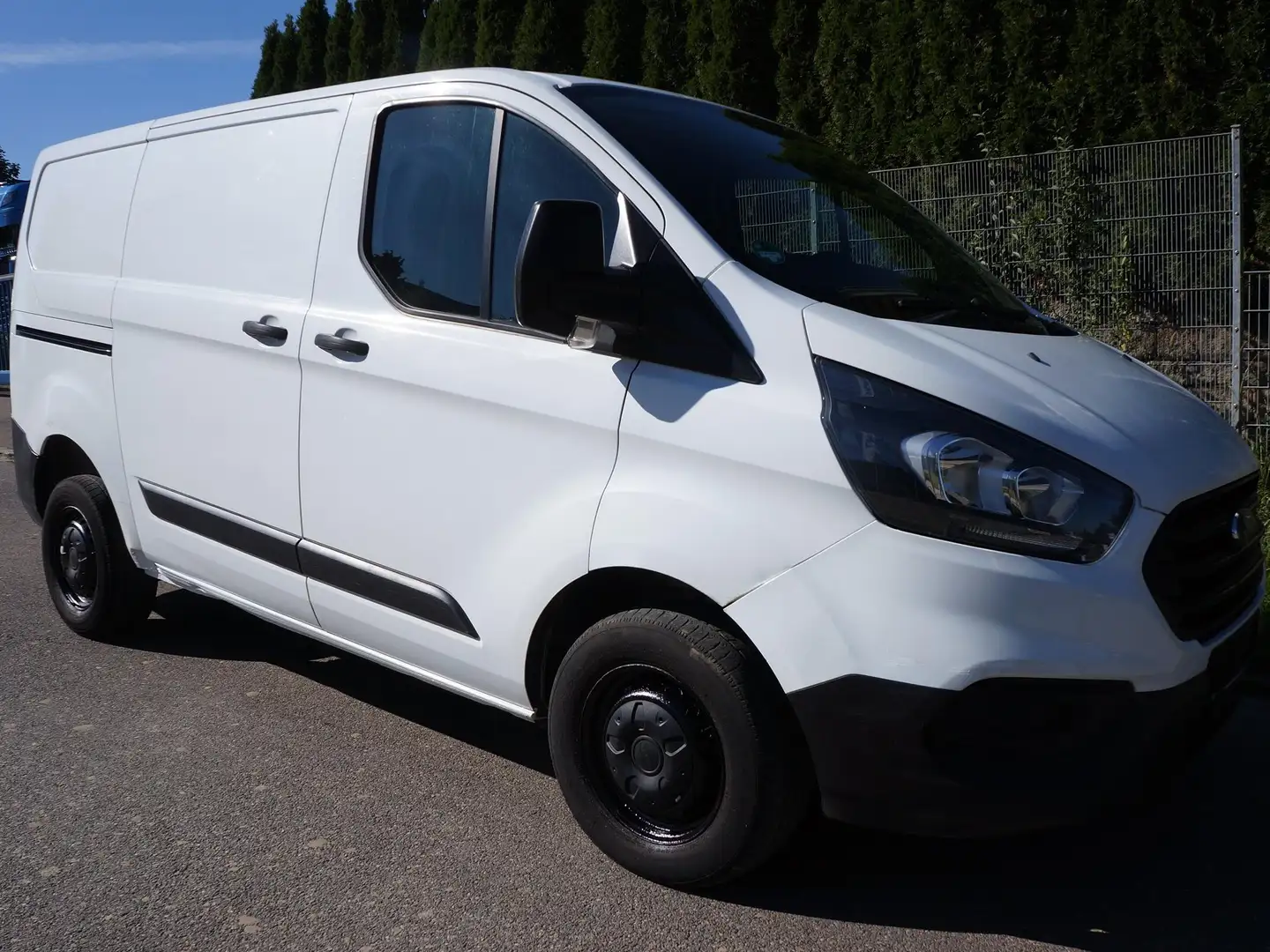 Ford Transit Custom **LEDER**2x FLÜGELTÜR=3xSITZ=6xGANG=PDC=E6 Weiß - 2