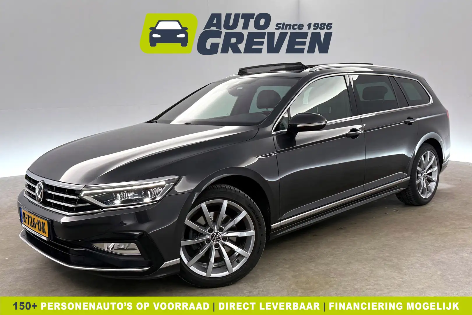 Volkswagen Passat Variant 1.5 TSI 150PK R-Line DSG Pano LED Virtual Trekhaak Grijs - 1