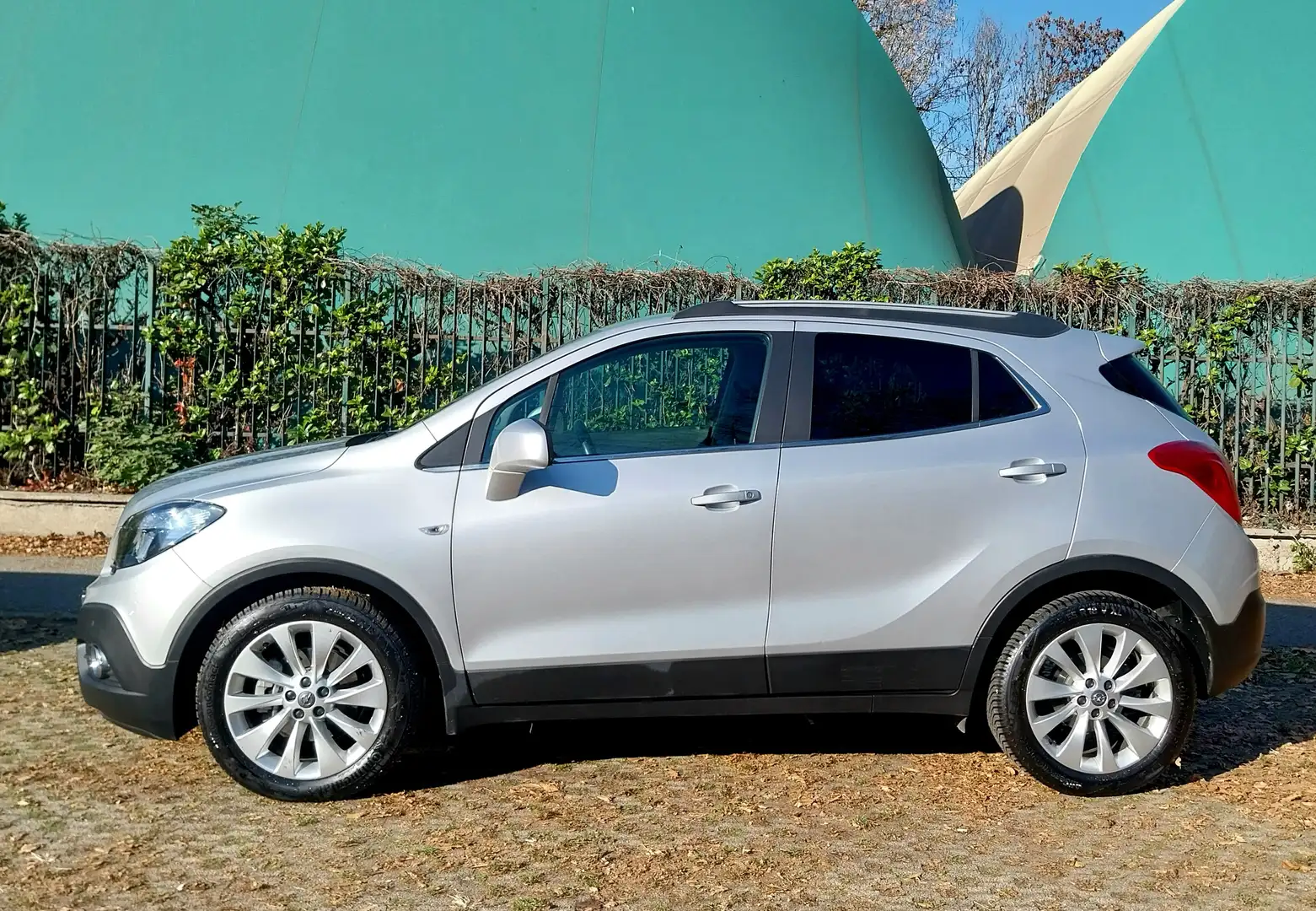 Opel Mokka I 1.4 t Cosmo Gpl140cv E6 Argento - 2