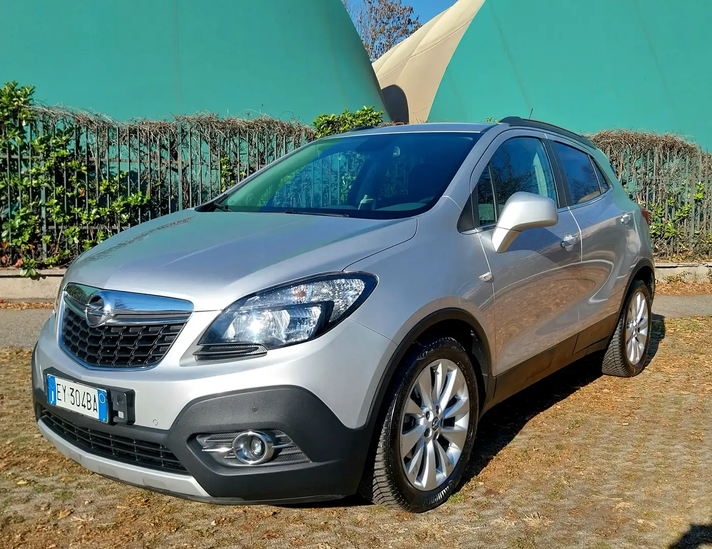 Opel Mokka I 1.4 t Cosmo Gpl140cv E6 Argento - 1