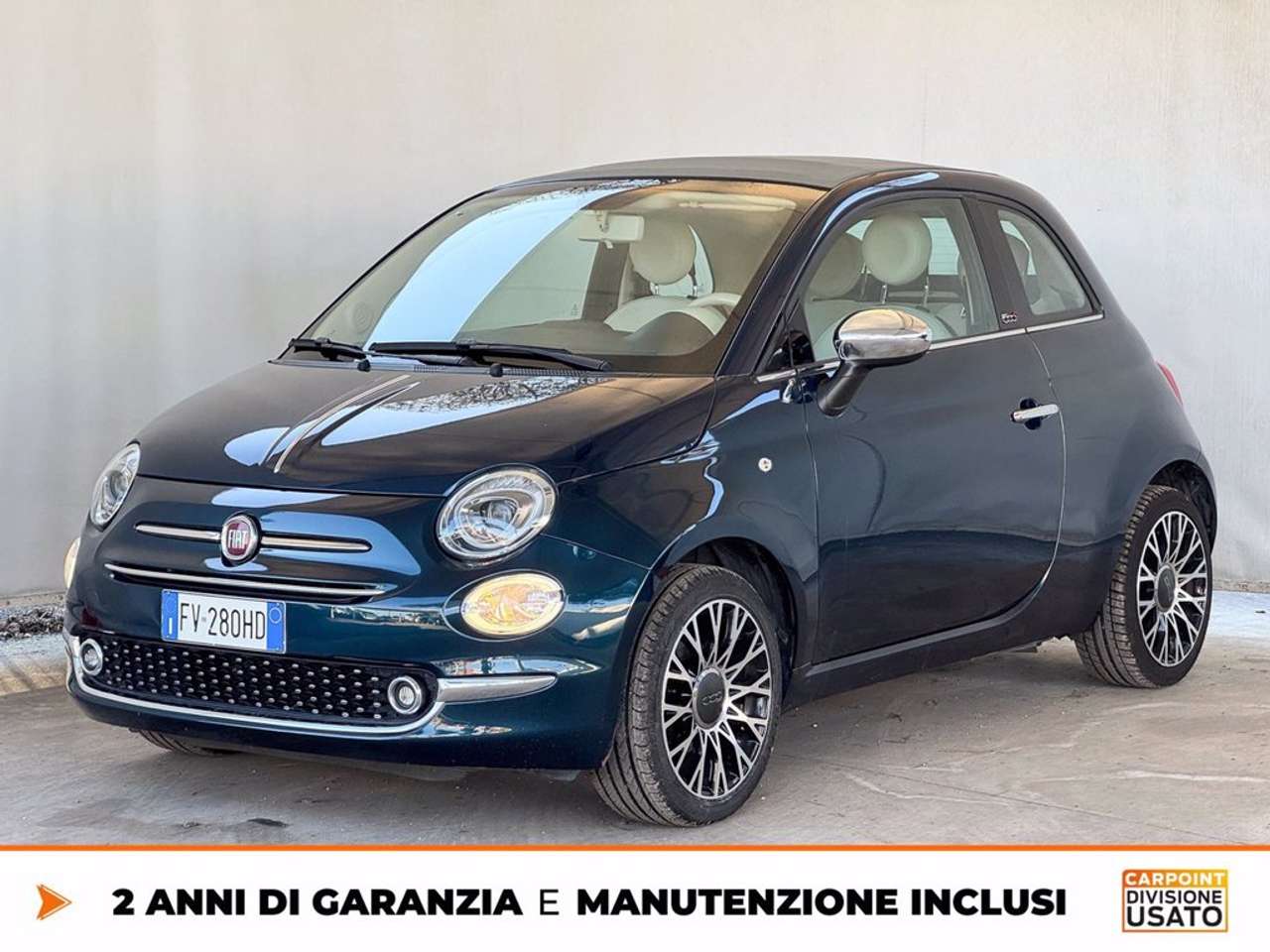 Fiat 500 1.2 collezione 69cv c/sensori parcheggio