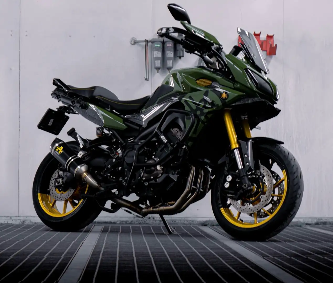 Yamaha Tracer 900 MT-09 Tour Зелений - 2