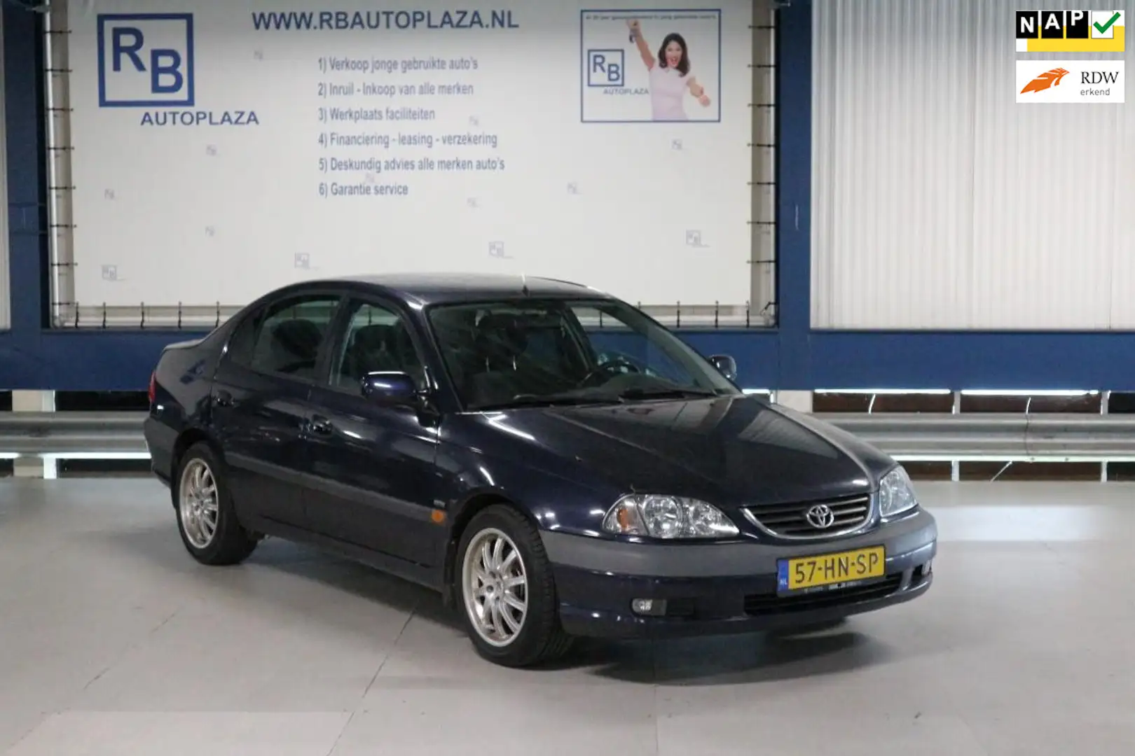 Toyota Avensis 1.8-16V Linea Sol / 150 NAP / NW APK ! Modrá - 1