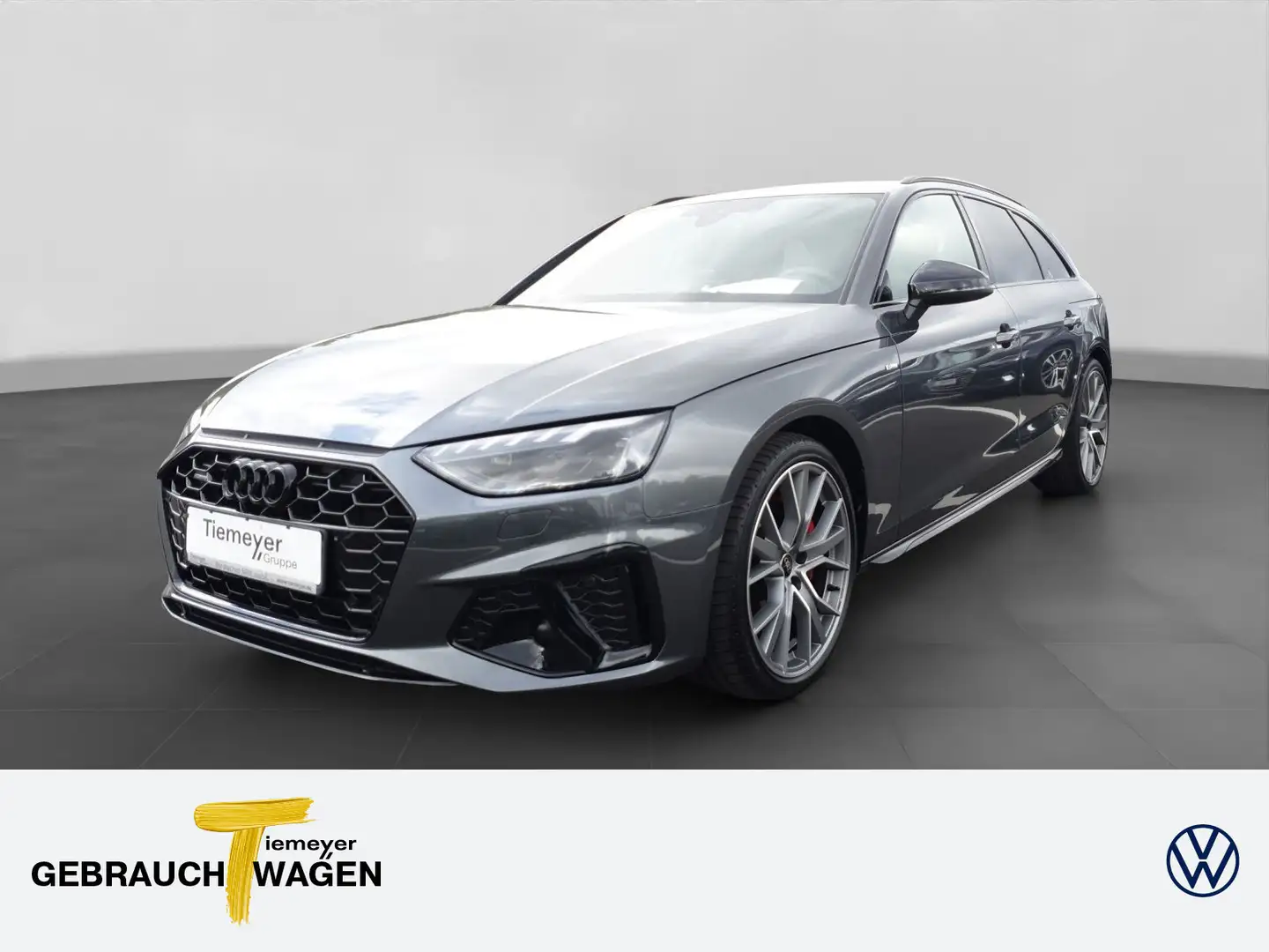 Audi A4 40 TFSI Q 2x S LINE LM19 KAMERA NAVI+ V Grau - 1