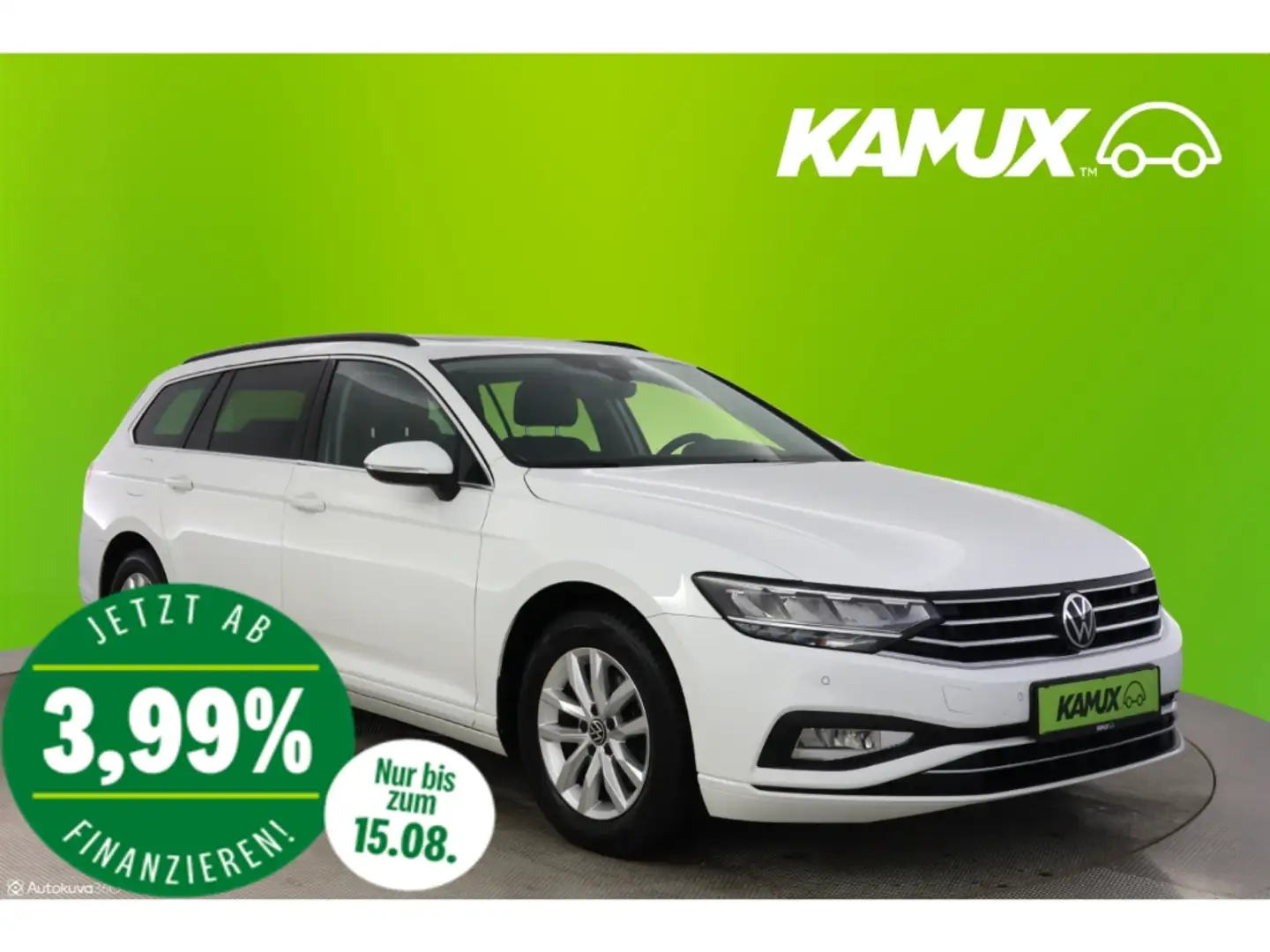 Volkswagen Passat Variant 2.0TDI DSG Business+LED+NAVI+AHK Weiß - 1