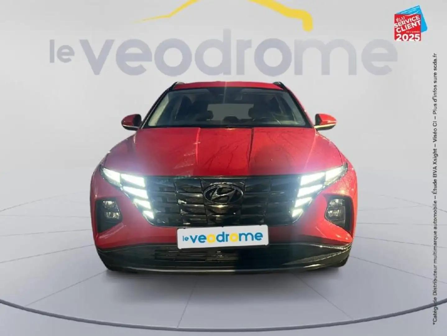 Hyundai TUCSON 1.6 T-GDi 230ch Hybrid Business BVA6 Camera Carplay Rouge - 2