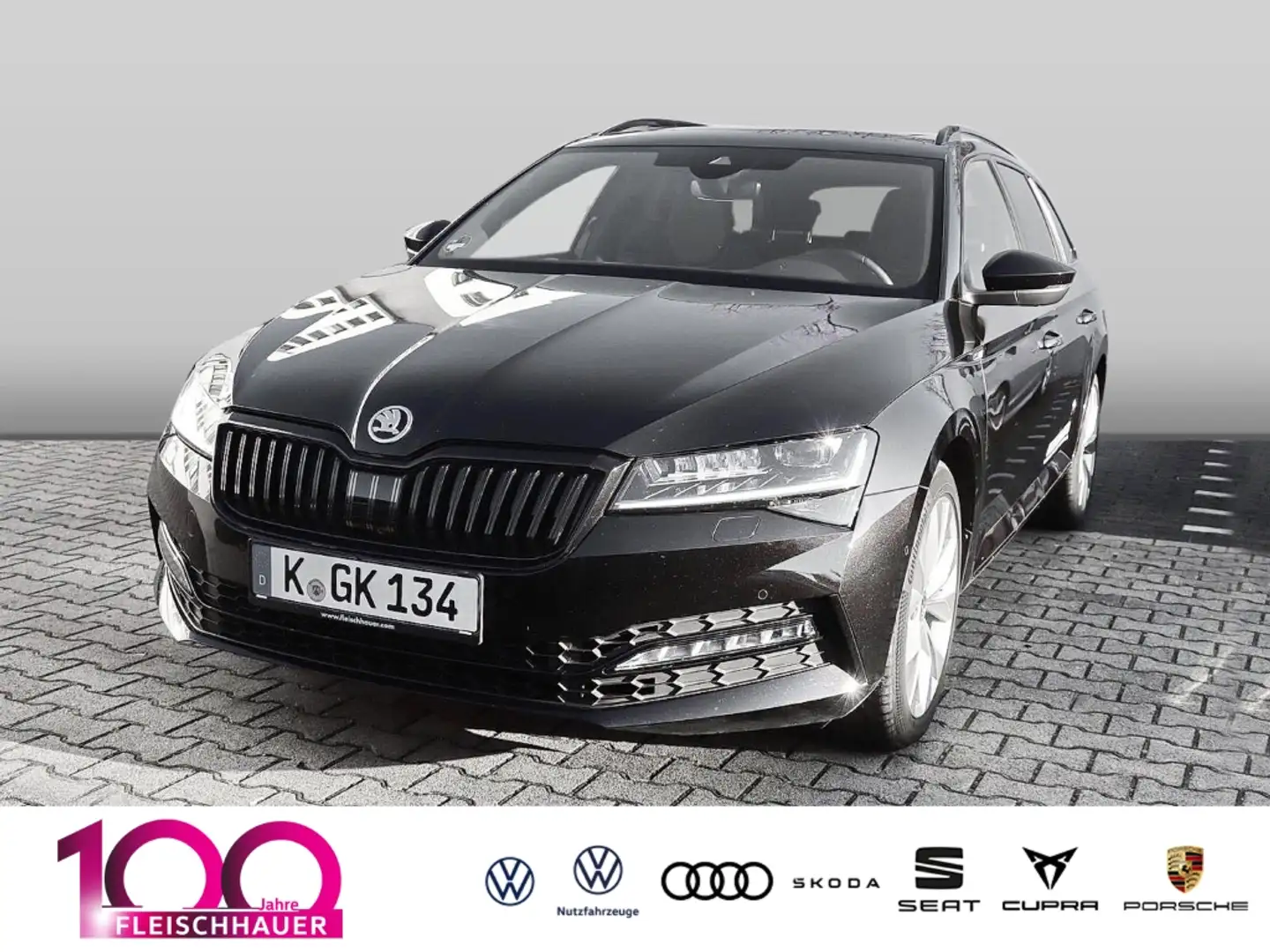 Skoda Superb Combi SportLine 4x4 2.0 SPORTLINE DSG Zwart - 1