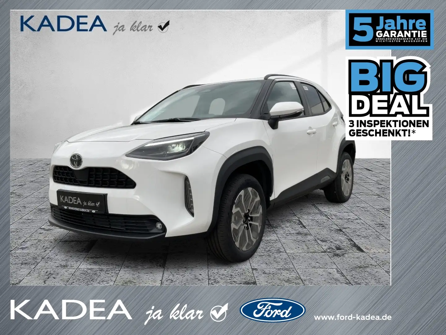 Toyota Yaris Cross 1.5 E FWD Teamplayer ACC+LED+Navi+LM Blanc - 1