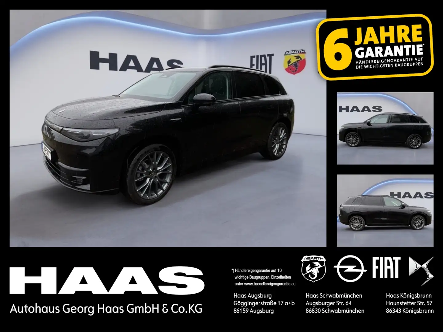 Leapmotor C10 REEV Design 950 KM REICHWEITE Vollausstattung Black - 1