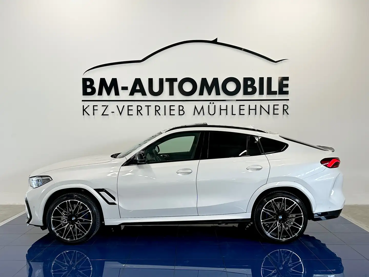 BMW X6 M Competition,Laser,SkyLounge,Carbon,Massage,H&K, Blanc - 1